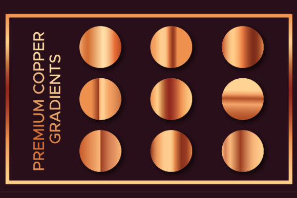 9 Premium Copper Gradients