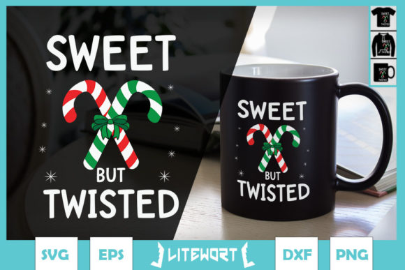 Christmas Sweet but Twisted Candy Cane