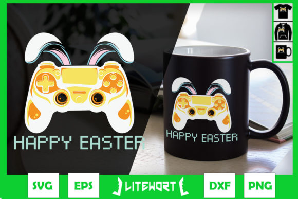 Game Controller Happy Easter