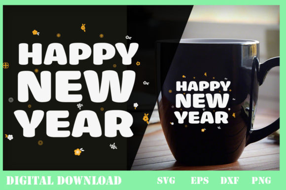 Happy New Year Shirt Confetti